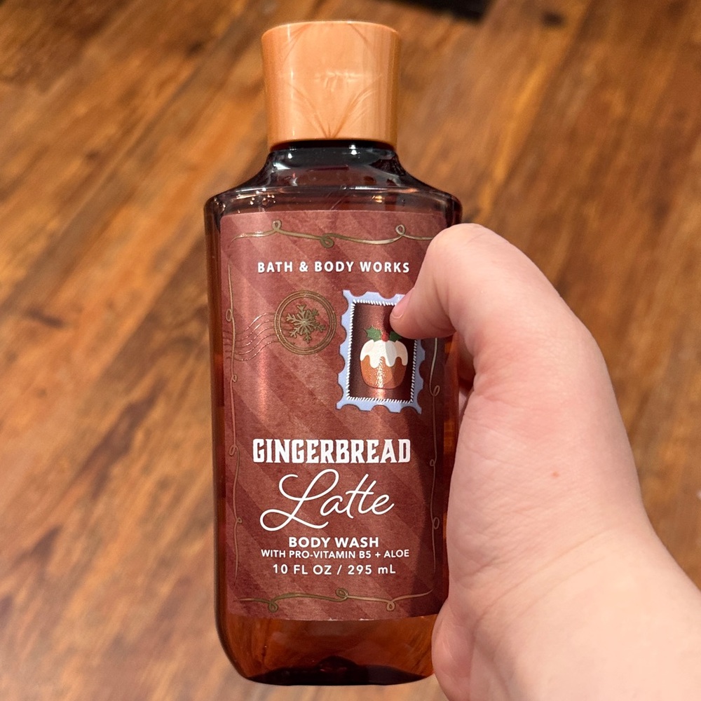 Bath and Body Works Gingerbread Latte body wash